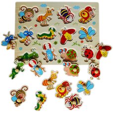 Красочные вкладыши «Насекомые»