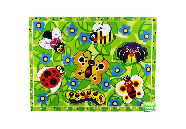 Вкладыши «Насекомые»