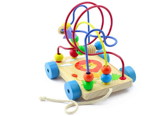 Лабиринт-каталка на ниточке «Львенок»