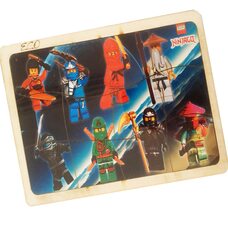 Пазл в рамке «Ниндзяго», 12 эл.