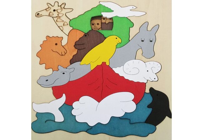 Мозаика «Ноев ковчег», двухслойная