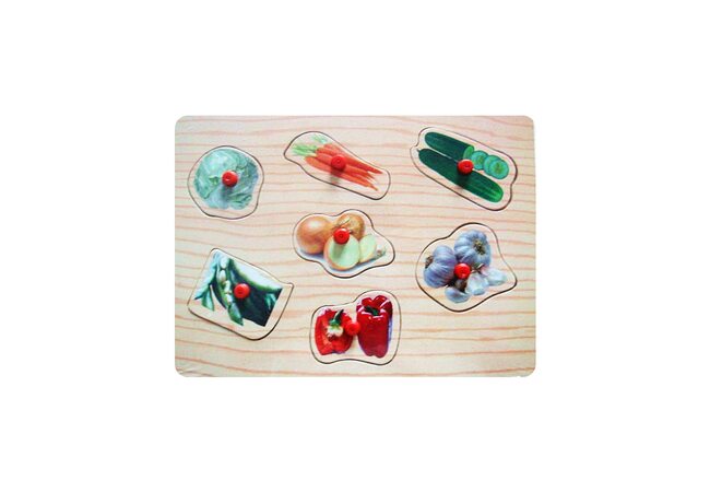 Вкладыши «Овощи», с подслоем