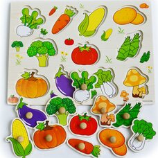 На грядке (овощи)