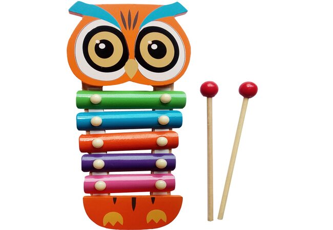 Ксилофон «Тётушка Сова», 5 тонов