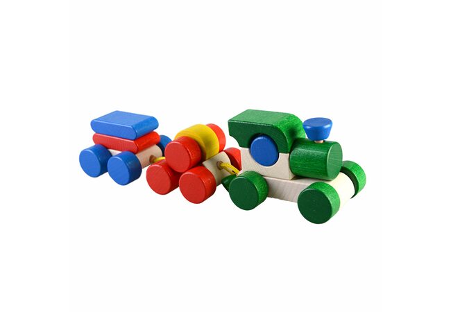 Деревянная игрушка «Паровоз»