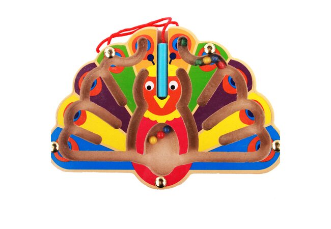 Магнитный лабиринт «Павлин».