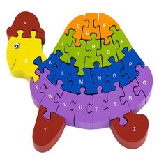 3D пазл «Черепаха» (англ. алфавит)