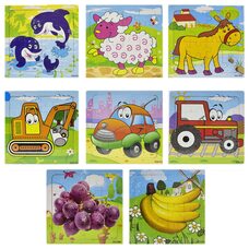 Пазлы «Микс видов», 16 дет.