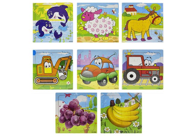 Пазлы «Микс видов», 16 дет.