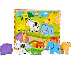 Объемные вкладыши «Африка».