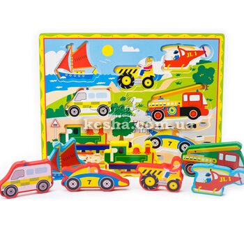 Об'ємні вкладиші «Ралі».