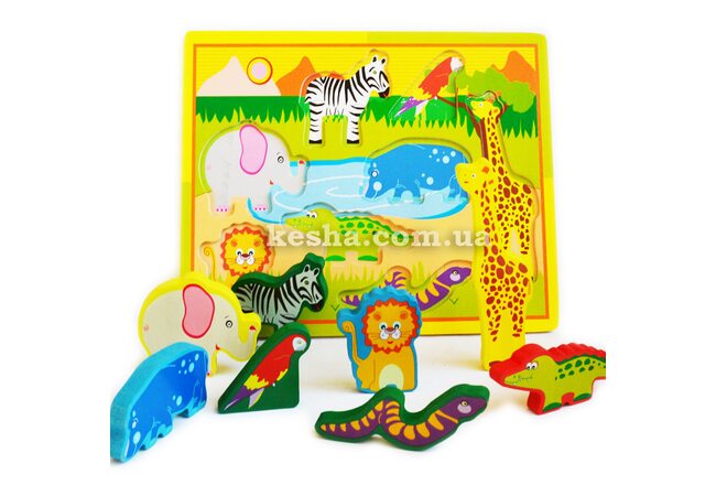 Объемные вкладыши «Экзотика».