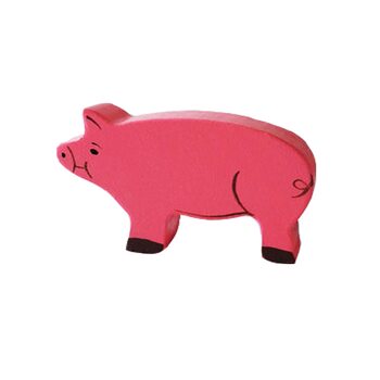 Фигурка «Поросенок-1» (цветная)
