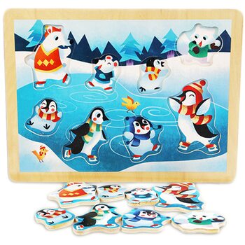 Вкладыши без держателей «Пингвины».