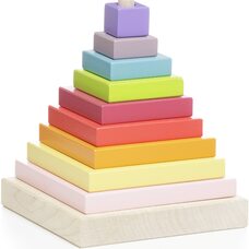 Пирамидка «Квадратная», 9 эл.