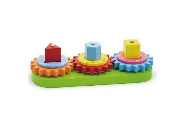 Пирамидки «Шестеренки», 3 шт.