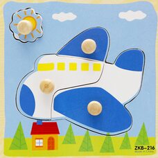 Вкладыши-пазлы «Самолет»