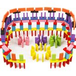 Цветные плашки «Доминошки», 120 шт.