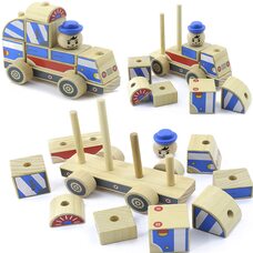 Автомобиль конструктор «Полиция»