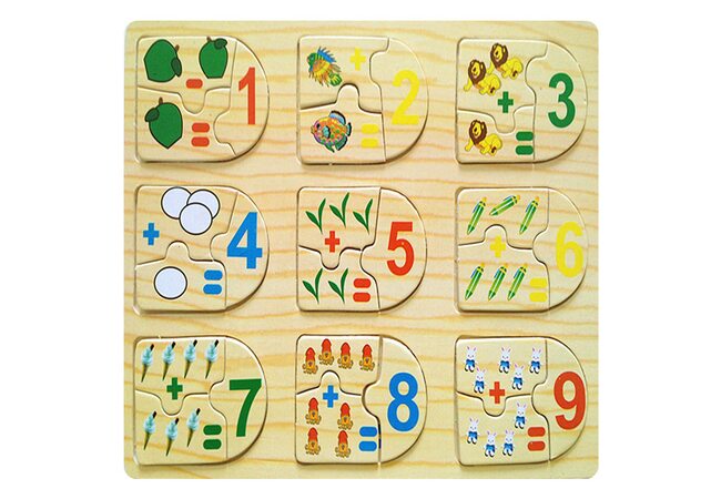 Пазл «Сложение, вычитание» (предметы)