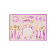 Набор столовых приборов «Розовый»
