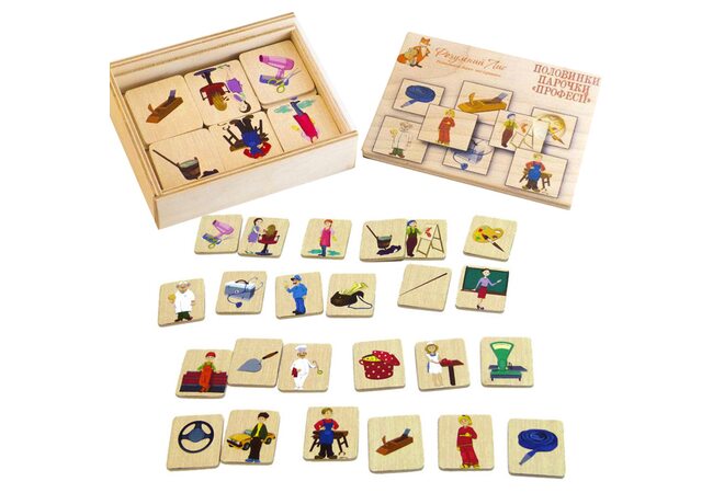 Логическая игра-пазл «Профессии»