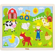 Пазл «Ферма», 24 эл.