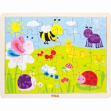 Пазл «Насекомые», 24 эл.