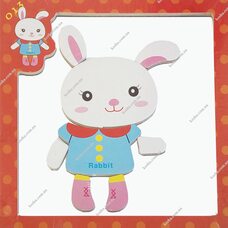 Магнитный пазл «Заяц»