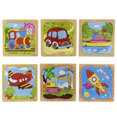 Пазлы «Транспорт», 16 дет.