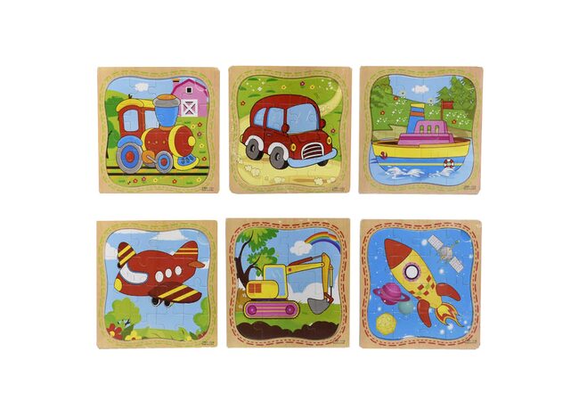 Пазлы «Транспорт», 16 дет.