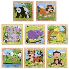 Пазлы «Зоопарк», 16 дет.