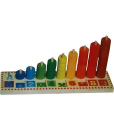 Пирамидка-счет 0-9