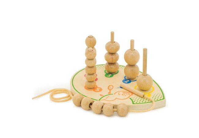 Пирамидки-шнуровка «Гусеница»