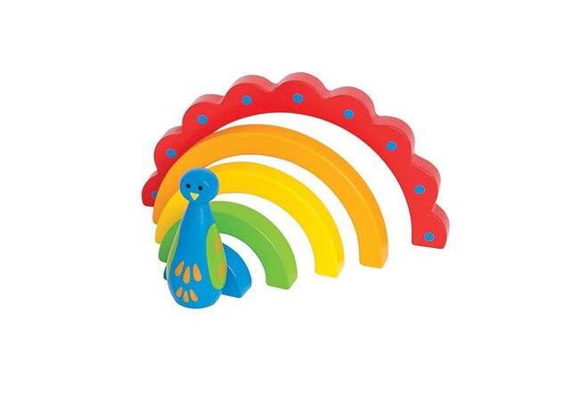 Пирамидка «Радужный павлин»