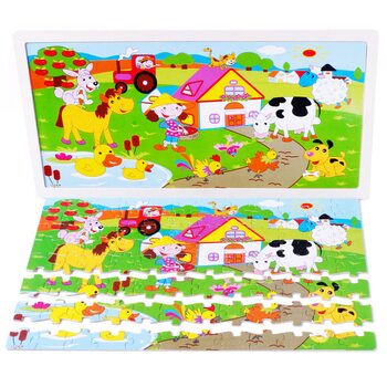 Пазл «Ранчо», 96 деталей