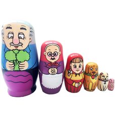 Матрешка «Чудо репка», 6 в 1