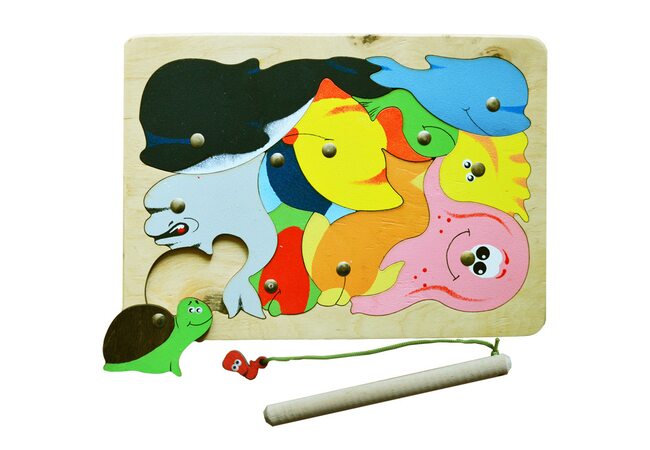 «Океан», мозаика + рыбалка, 11 дет.