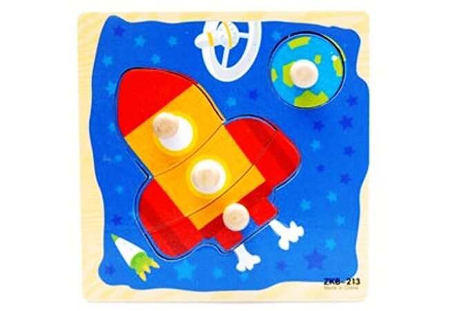 Вкладыши-пазлы «Ракета»