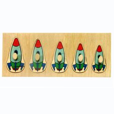 Вкладыши больше-меньше «Ракеты»