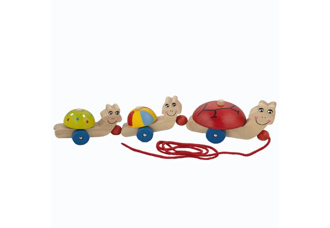 Паровозик «Семья черепашек»