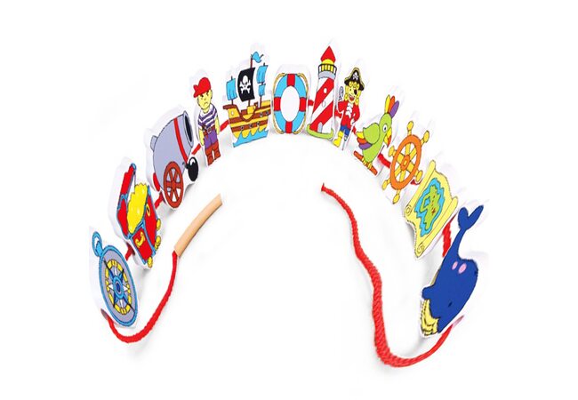 Объемная шнуровка «Пираты»