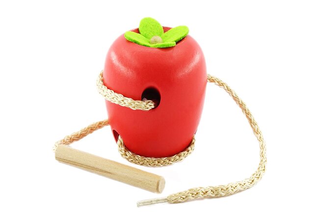 Детская шнуровка «Яблоко»