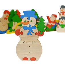 «Спешу на праздник» 3D пазл, 11 дет.