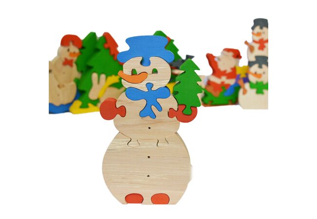 «Спешу на праздник» 3D пазл, 11 дет.