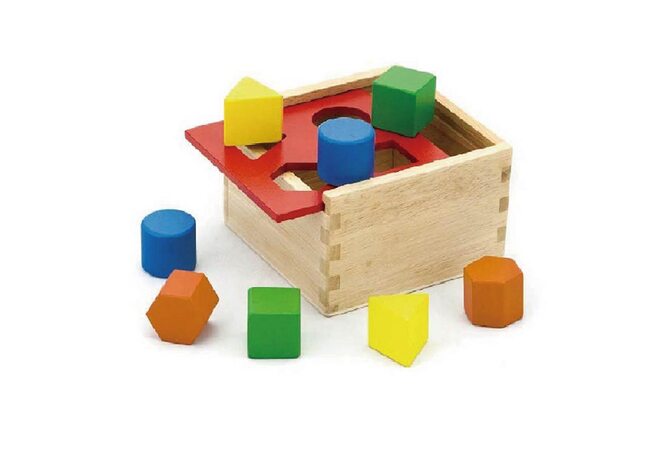 Классический сортер на 4 детали