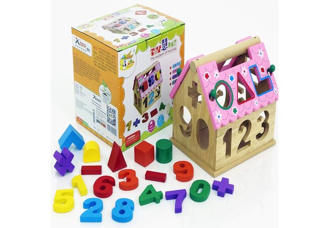 Домик-сортер «Цифры-фигуры»