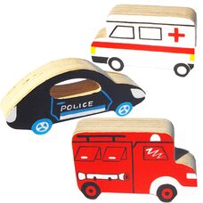 Набор машинок «Спец-службы»