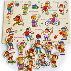 Вкладыши «Спортивные игры»