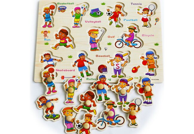 Вкладыши «Спортивные игры»